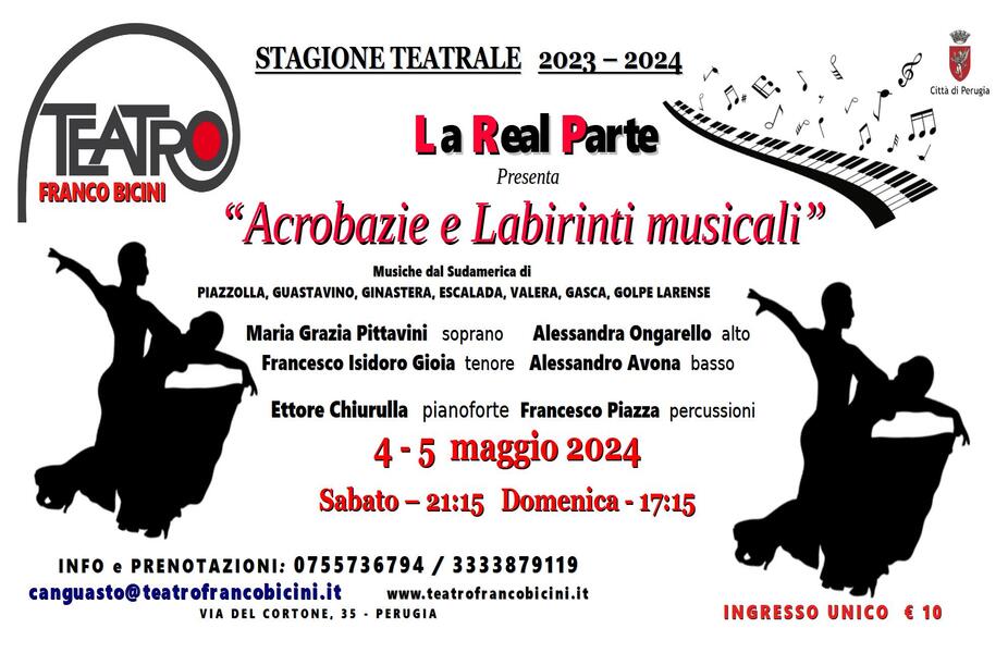 Locandina Acrobazie e labirinti