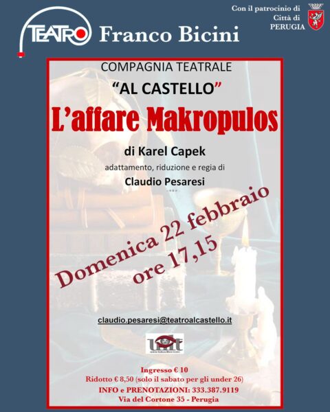L'affare Makropulos